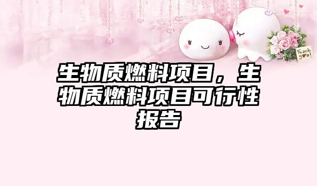 生物質(zhì)燃料項(xiàng)目，生物質(zhì)燃料項(xiàng)目可行性報(bào)告