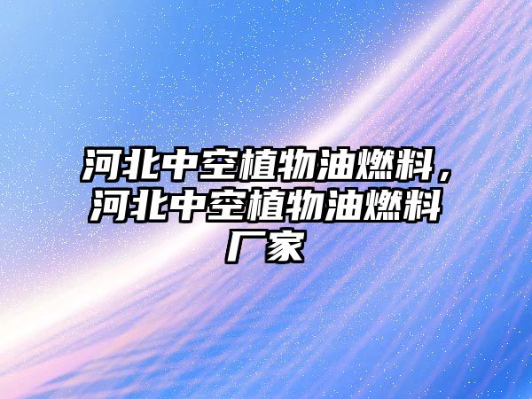 河北中空植物油燃料，河北中空植物油燃料廠家