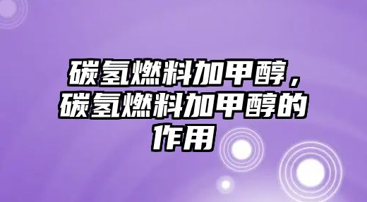 碳?xì)淙剂霞蛹状迹細(xì)淙剂霞蛹状嫉淖饔? class=