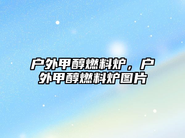 戶外甲醇燃料爐，戶外甲醇燃料爐圖片