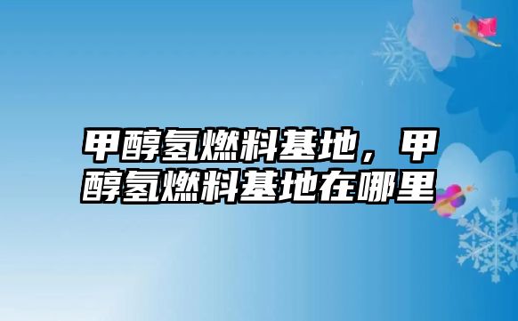 甲醇?xì)淙剂匣?,甲醇?xì)淙剂匣卦谀睦? class=