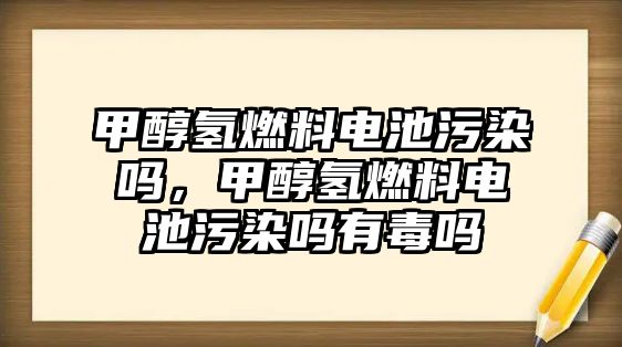 甲醇?xì)淙剂想姵匚廴締?,甲醇?xì)淙剂想姵匚廴締嵊卸締? class=