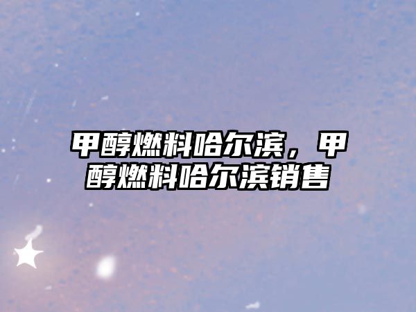 甲醇燃料哈爾濱，甲醇燃料哈爾濱銷售