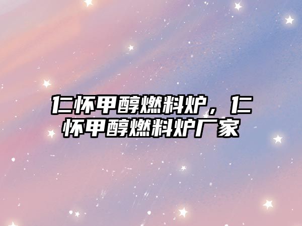 仁懷甲醇燃料爐，仁懷甲醇燃料爐廠家