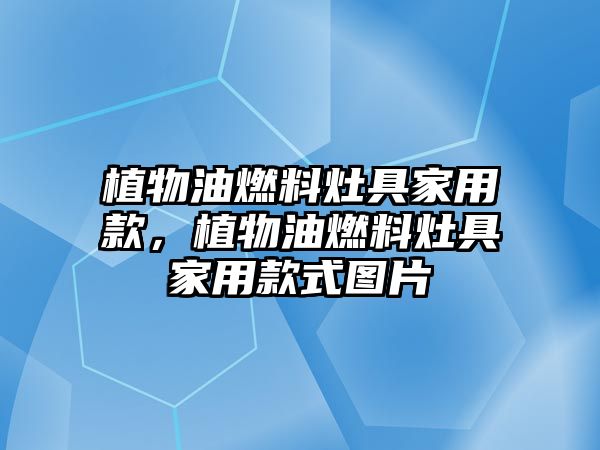 植物油燃料灶具家用款，植物油燃料灶具家用款式圖片