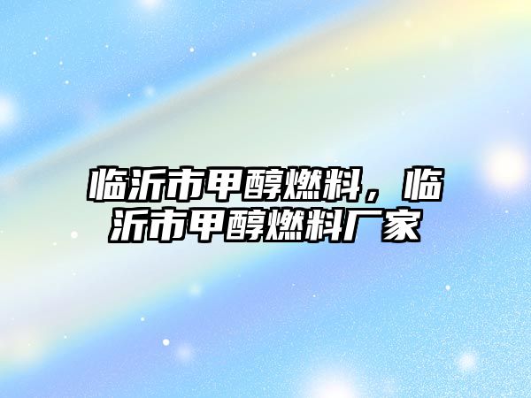 臨沂市甲醇燃料，臨沂市甲醇燃料廠(chǎng)家