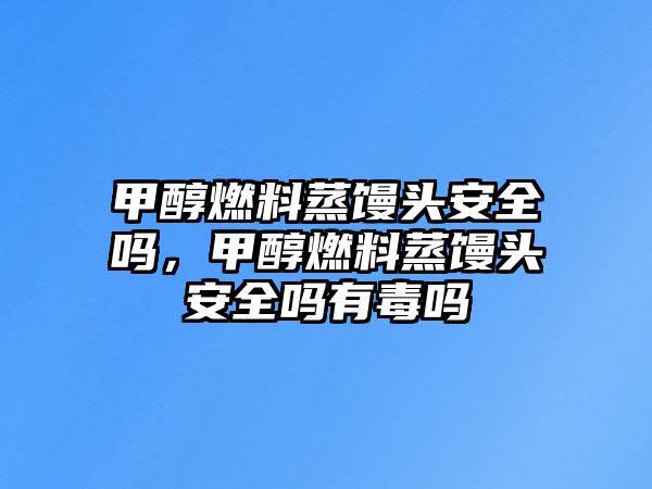 甲醇燃料蒸饅頭安全嗎，甲醇燃料蒸饅頭安全嗎有毒嗎