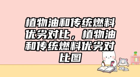 植物油和傳統(tǒng)燃料優(yōu)劣對比，植物油和傳統(tǒng)燃料優(yōu)劣對比圖