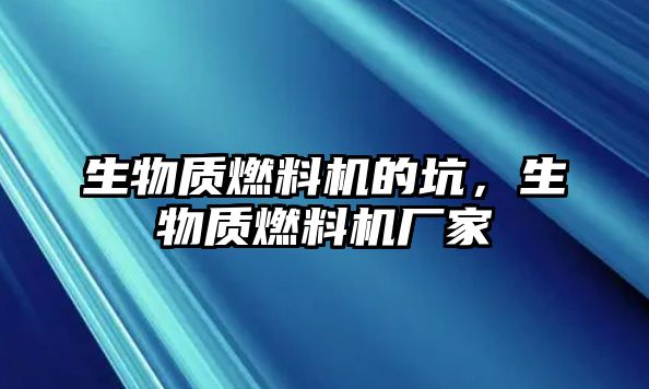 生物質(zhì)燃料機的坑，生物質(zhì)燃料機廠家