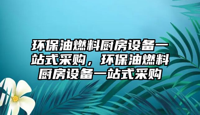 環(huán)保油燃料廚房設(shè)備一站式采購，環(huán)保油燃料廚房設(shè)備一站式采購