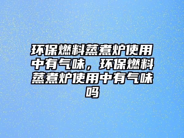 環(huán)保燃料蒸煮爐使用中有氣味，環(huán)保燃料蒸煮爐使用中有氣味嗎