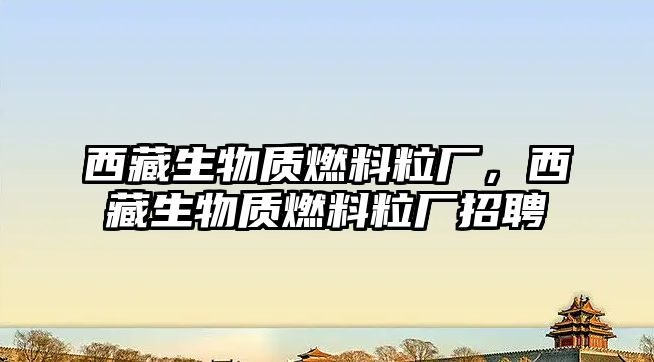 西藏生物質(zhì)燃料粒廠，西藏生物質(zhì)燃料粒廠招聘