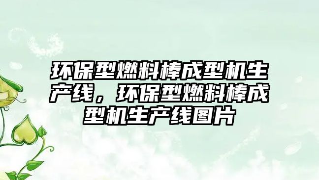 環(huán)保型燃料棒成型機生產(chǎn)線，環(huán)保型燃料棒成型機生產(chǎn)線圖片
