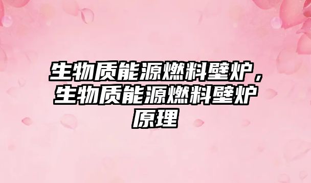 生物質(zhì)能源燃料壁爐，生物質(zhì)能源燃料壁爐原理
