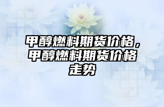 甲醇燃料期貨價(jià)格，甲醇燃料期貨價(jià)格走勢(shì)
